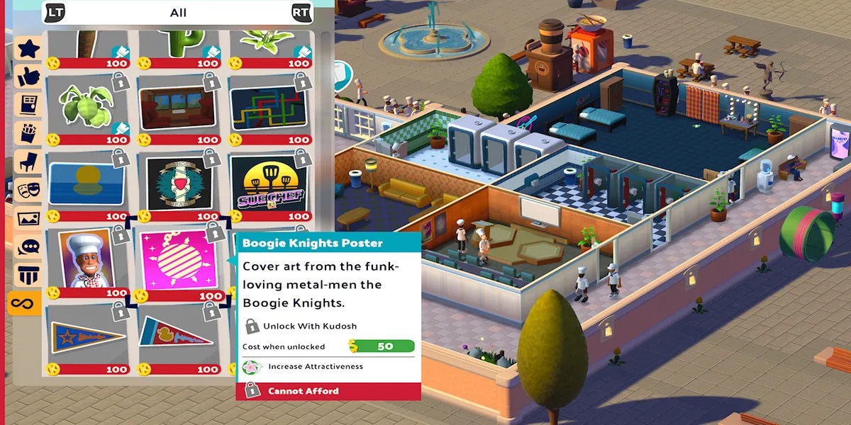 Unlockable items