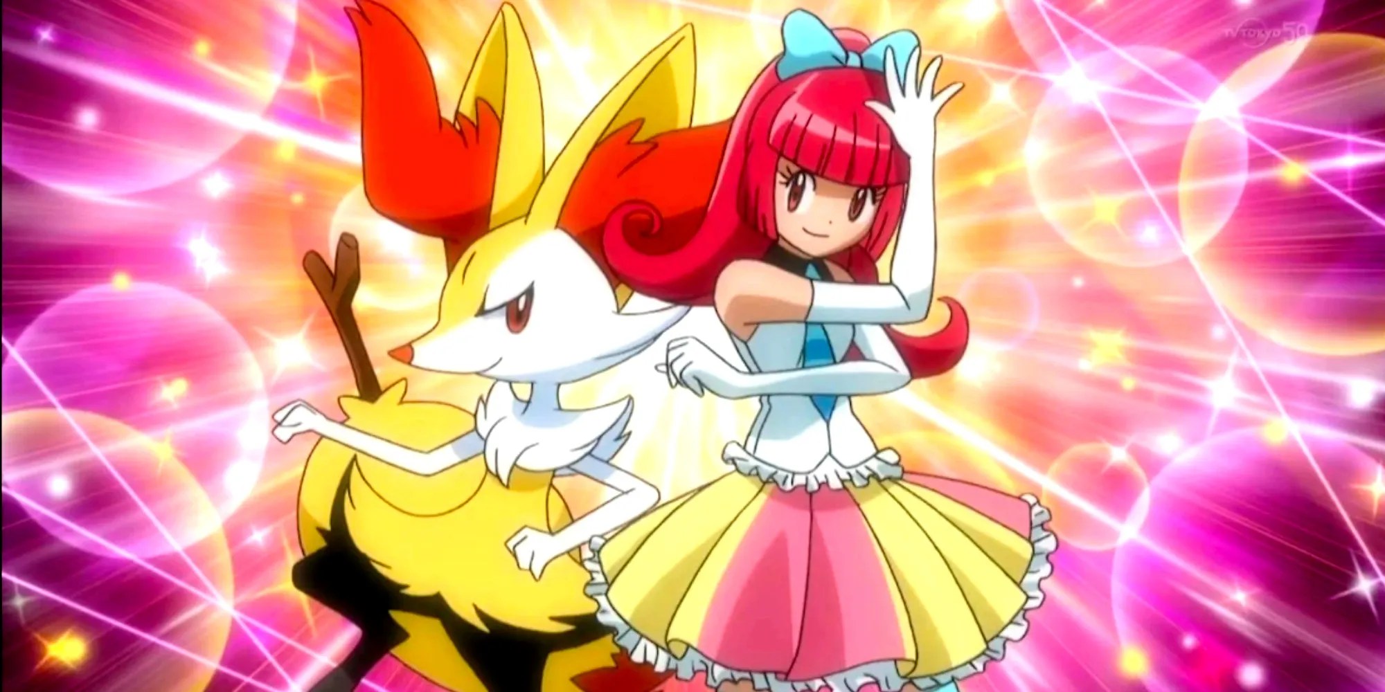 Best Pokemon Performances Kalos Queen Aria and Braixen Pokemon XY