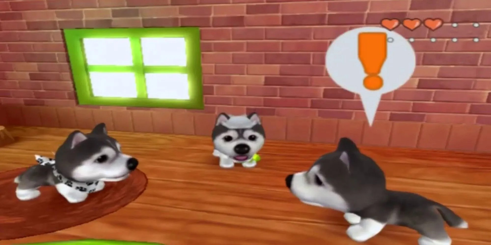 A scene from 2007 game The Dog Island