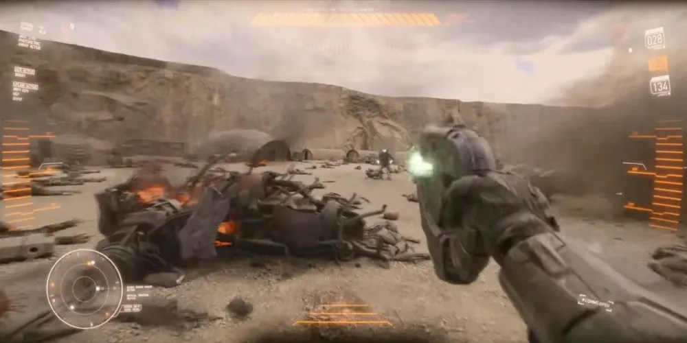 master chief first person perspective from halo