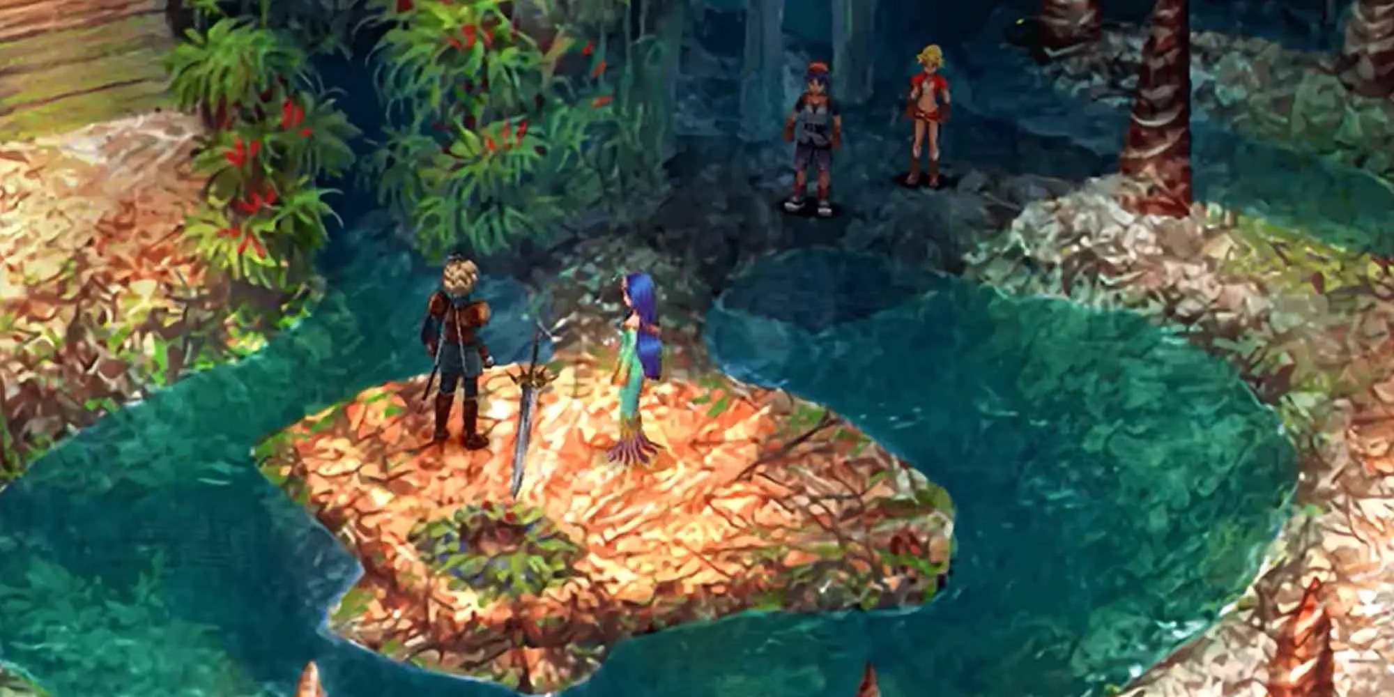 Getting a new weapon in Chrono Cross