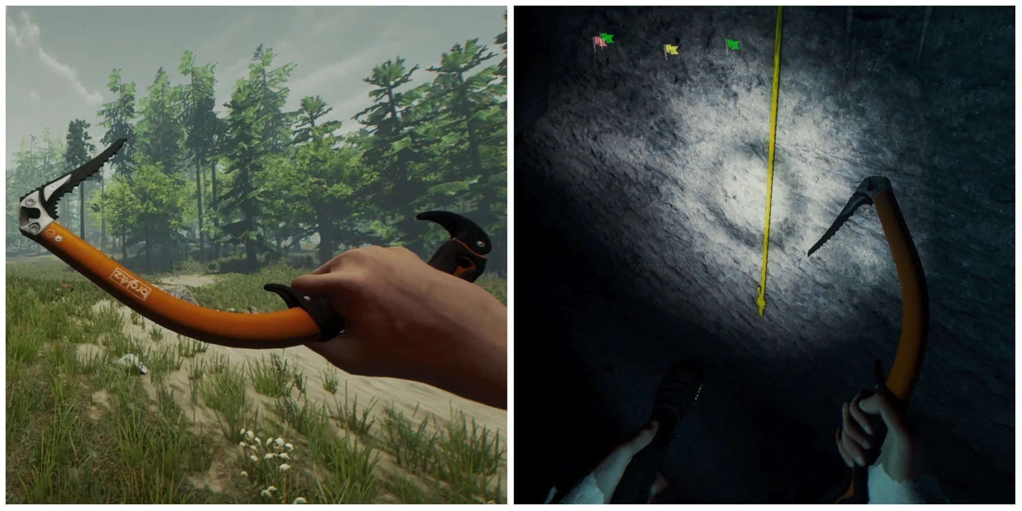 The Forest How to Get and Use the Climbing Axe