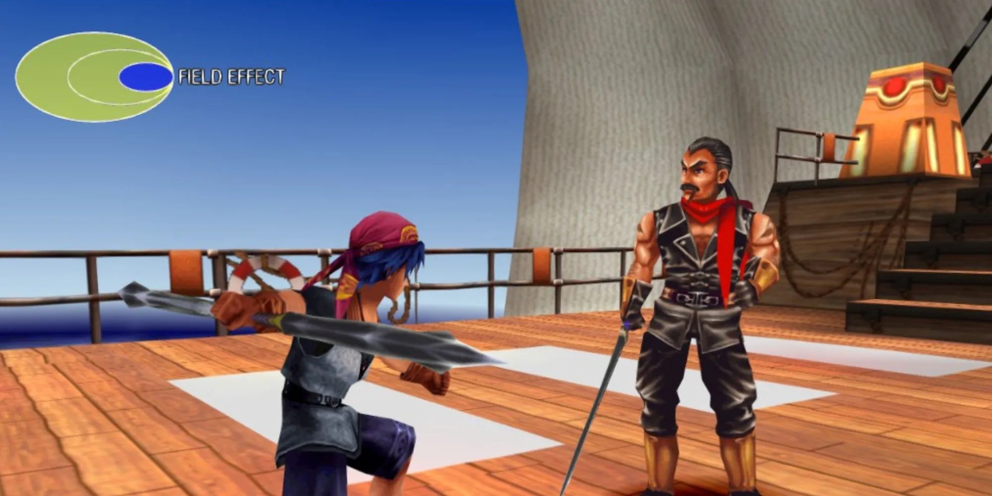 The possible Fargo boss battle in Chrono Cross