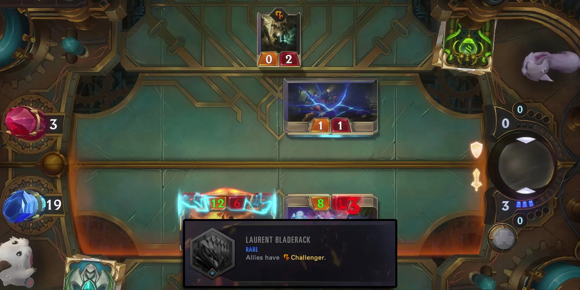 Legends Of Runeterra - Laurent Bladerack On Image Of Jax And Ally Attacking In-Game