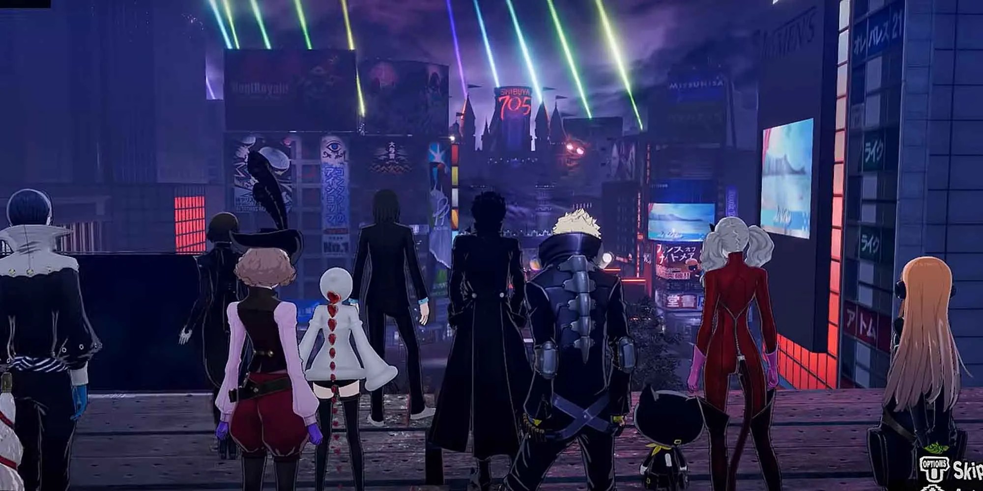 A view of the Metaverse in Persona 5