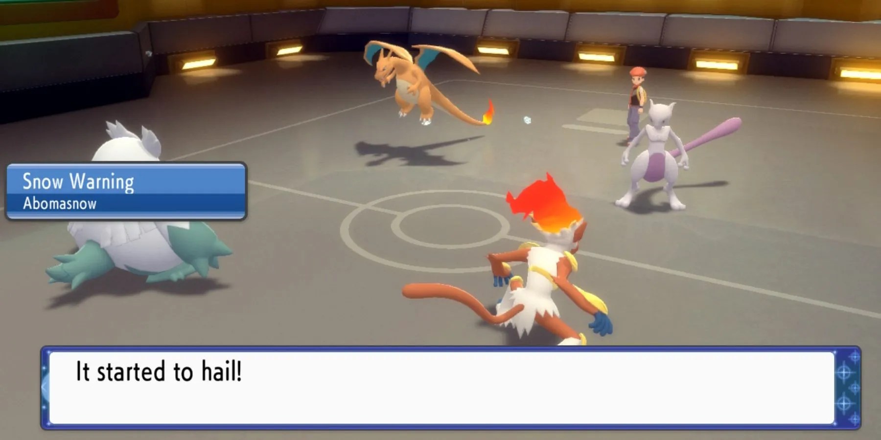 Pokemon Abomasnow Snow Warning