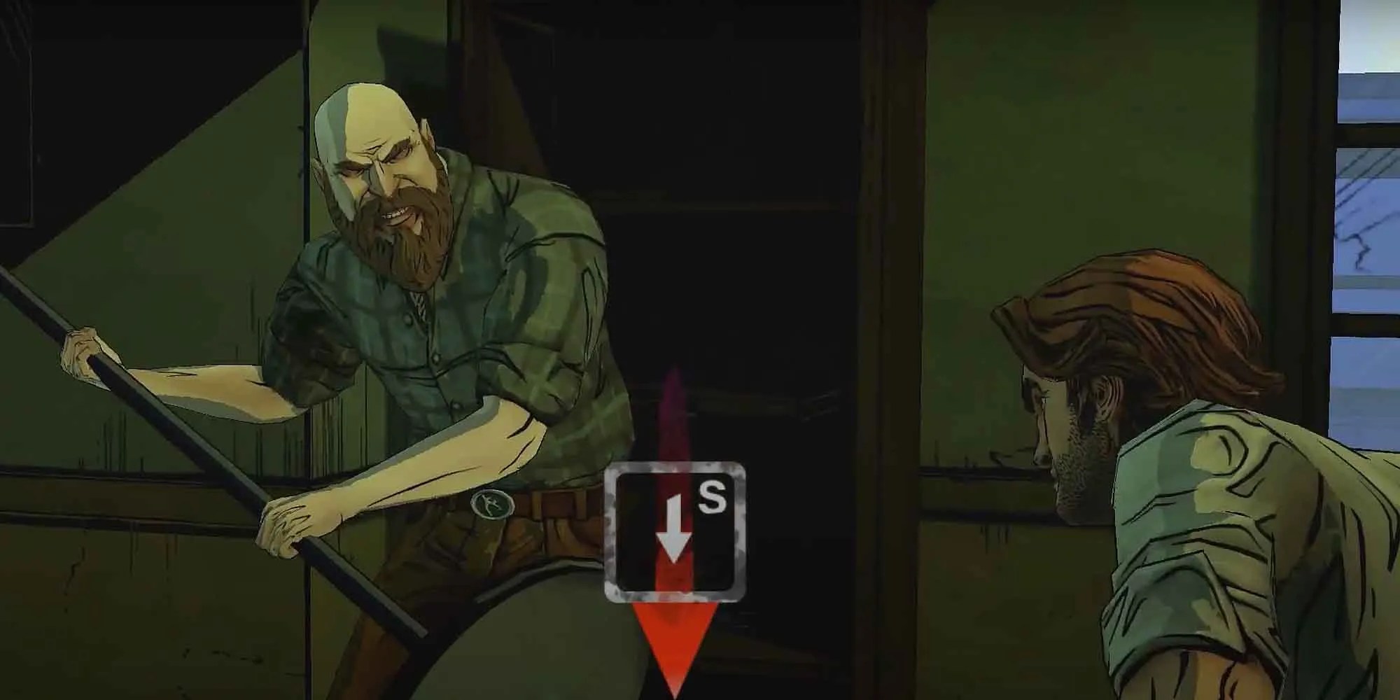 Resolving a fight with quick time events in Wolf Among Us
