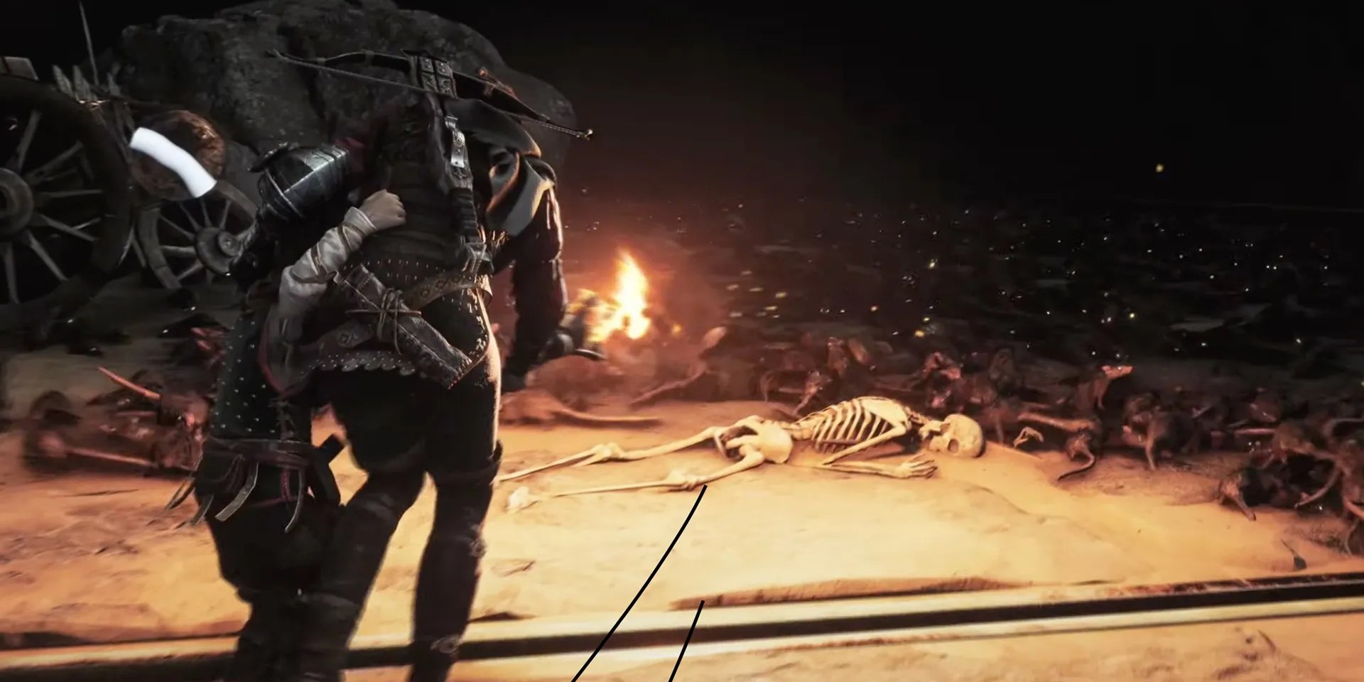 a plague tale amicia a hugo navigating through rats