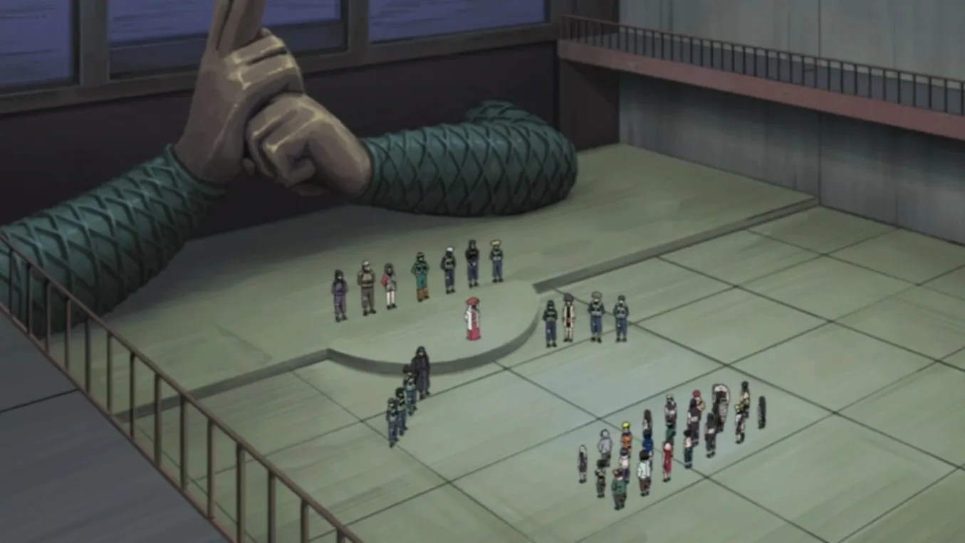 Chunin Exams in Naruto