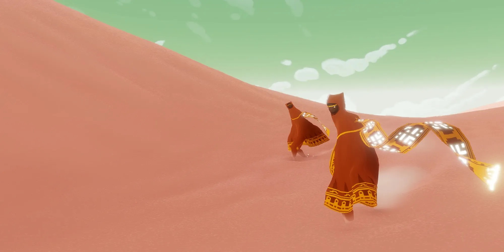 Exploring the world in Journey
