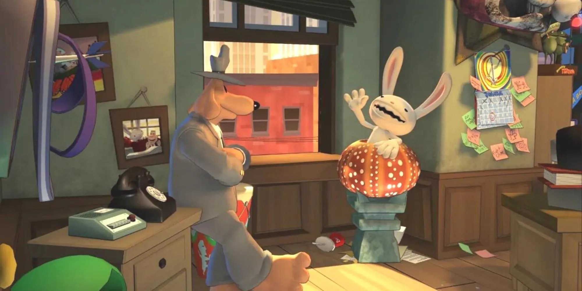 Sam &amp; Max in Sam &amp; Max Beyond Time and Space