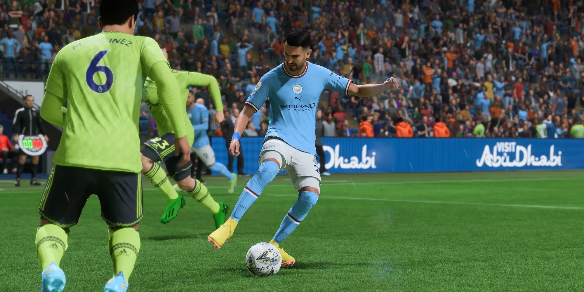 Screenshot Of Riyad Mahrez In FIFA 23
