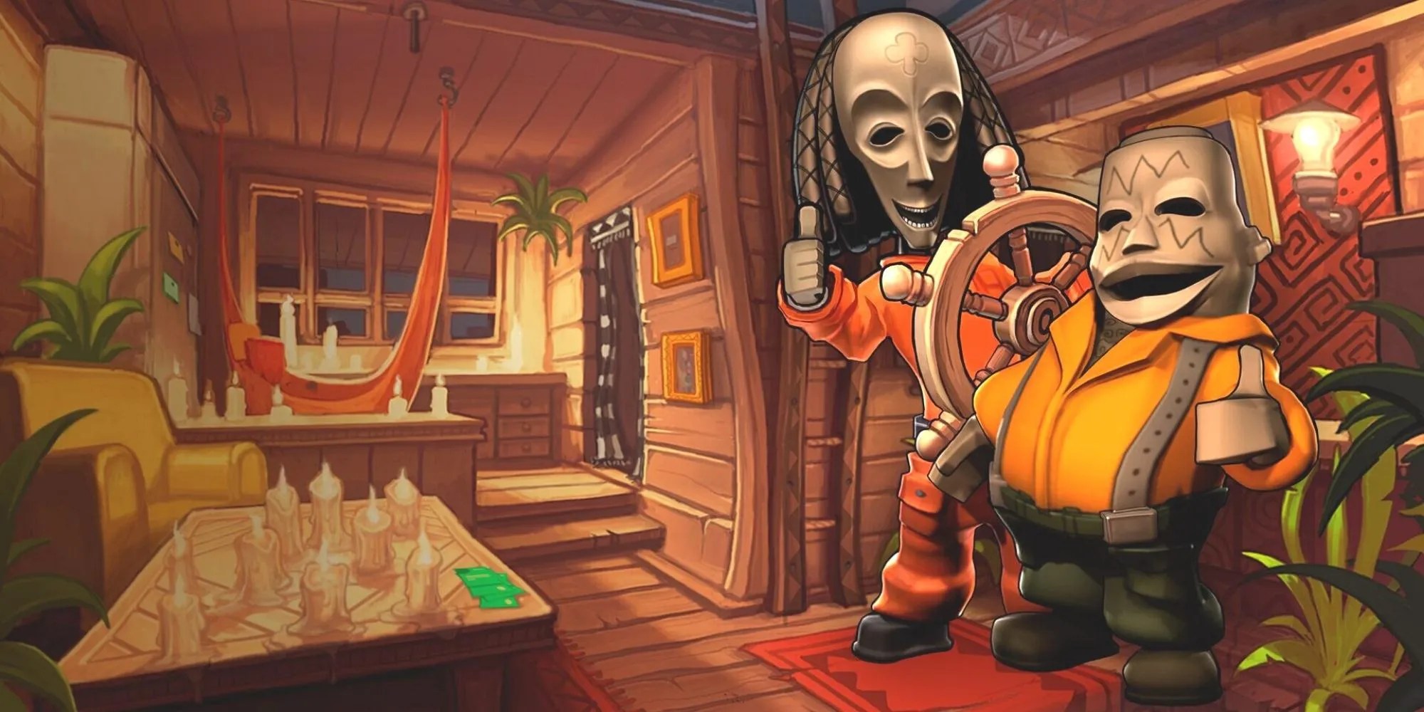 Bwana and Kito in The Journey Down Chapter One