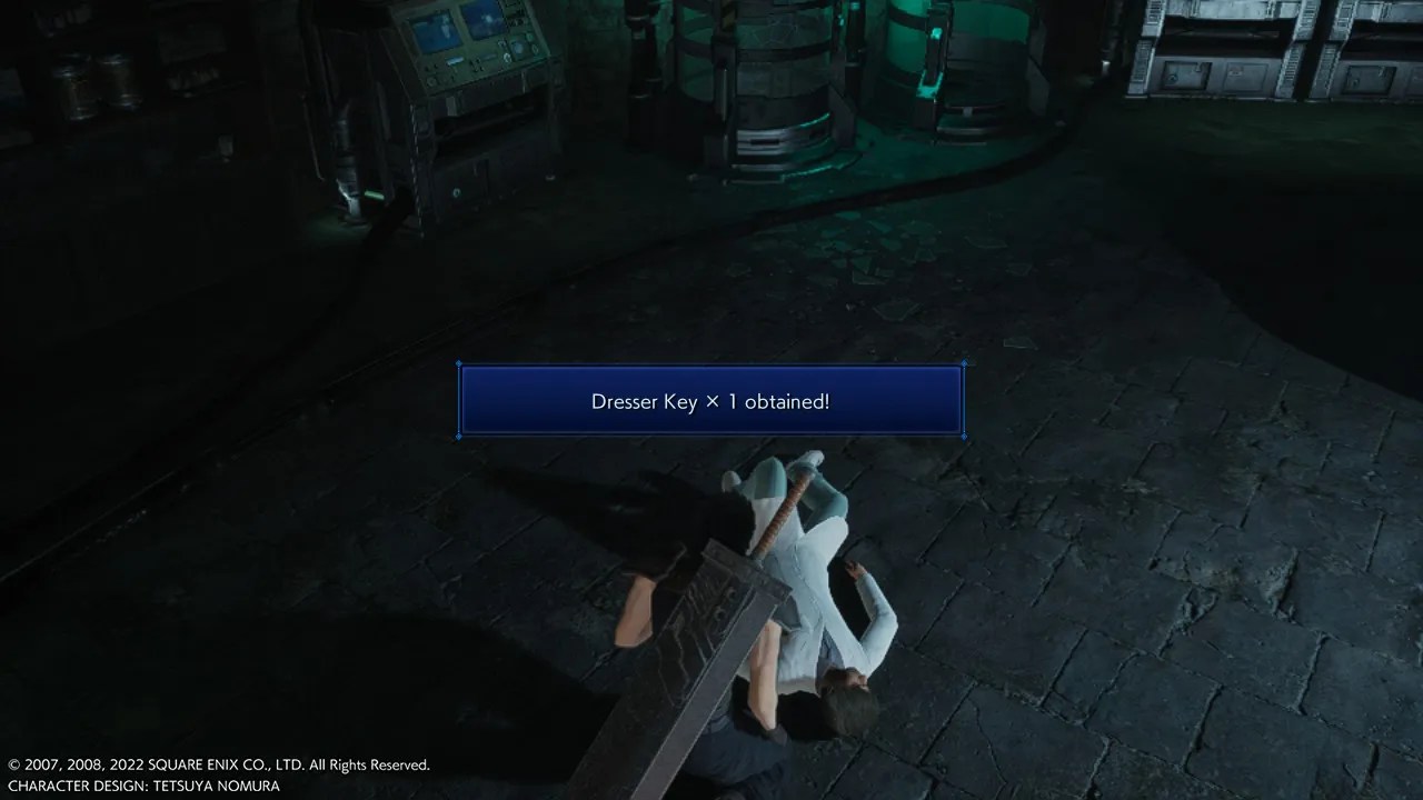 dresser key shinra employee crisis core