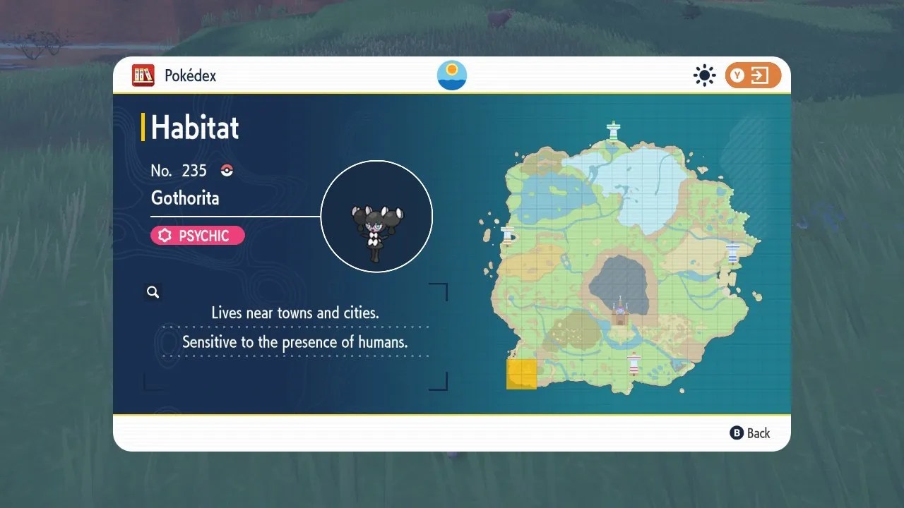 Gothorita Location