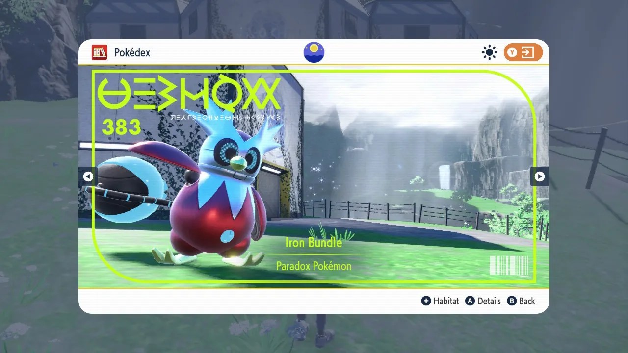 iron bundle pokedex entry