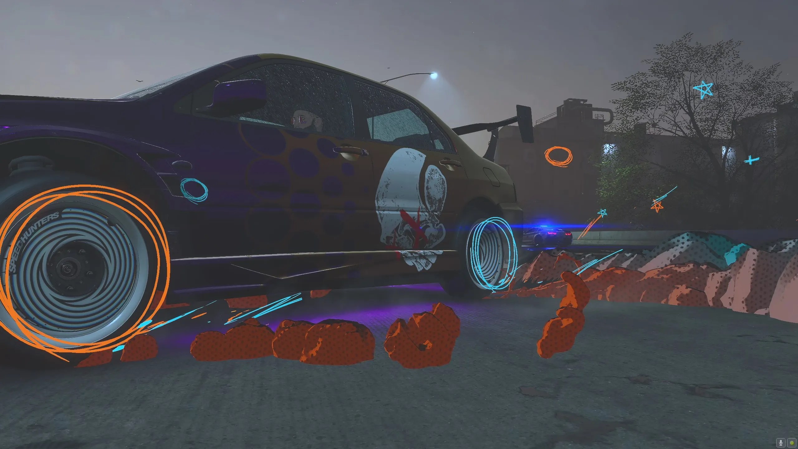 lancer evading cops