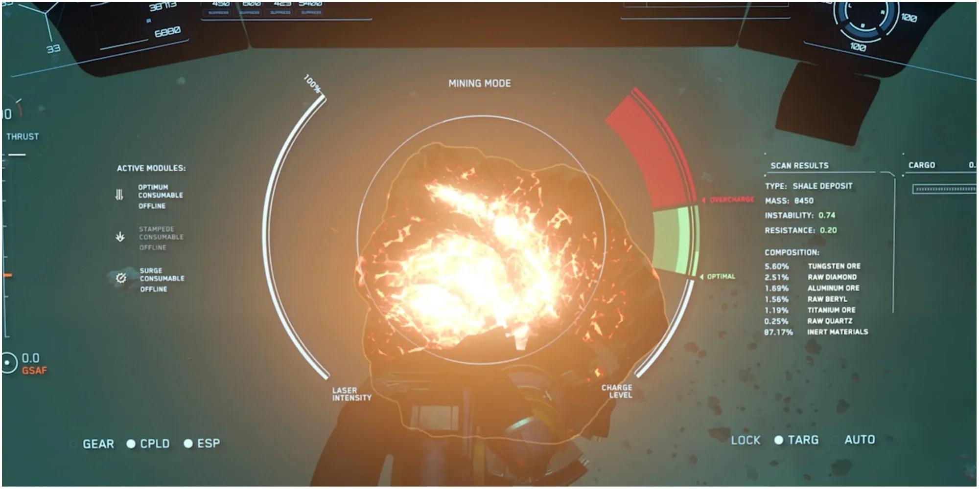 Star Citizen Mining UI