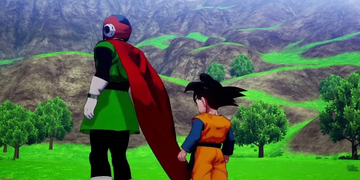 Gohan and Goten in DBZ Kakarot