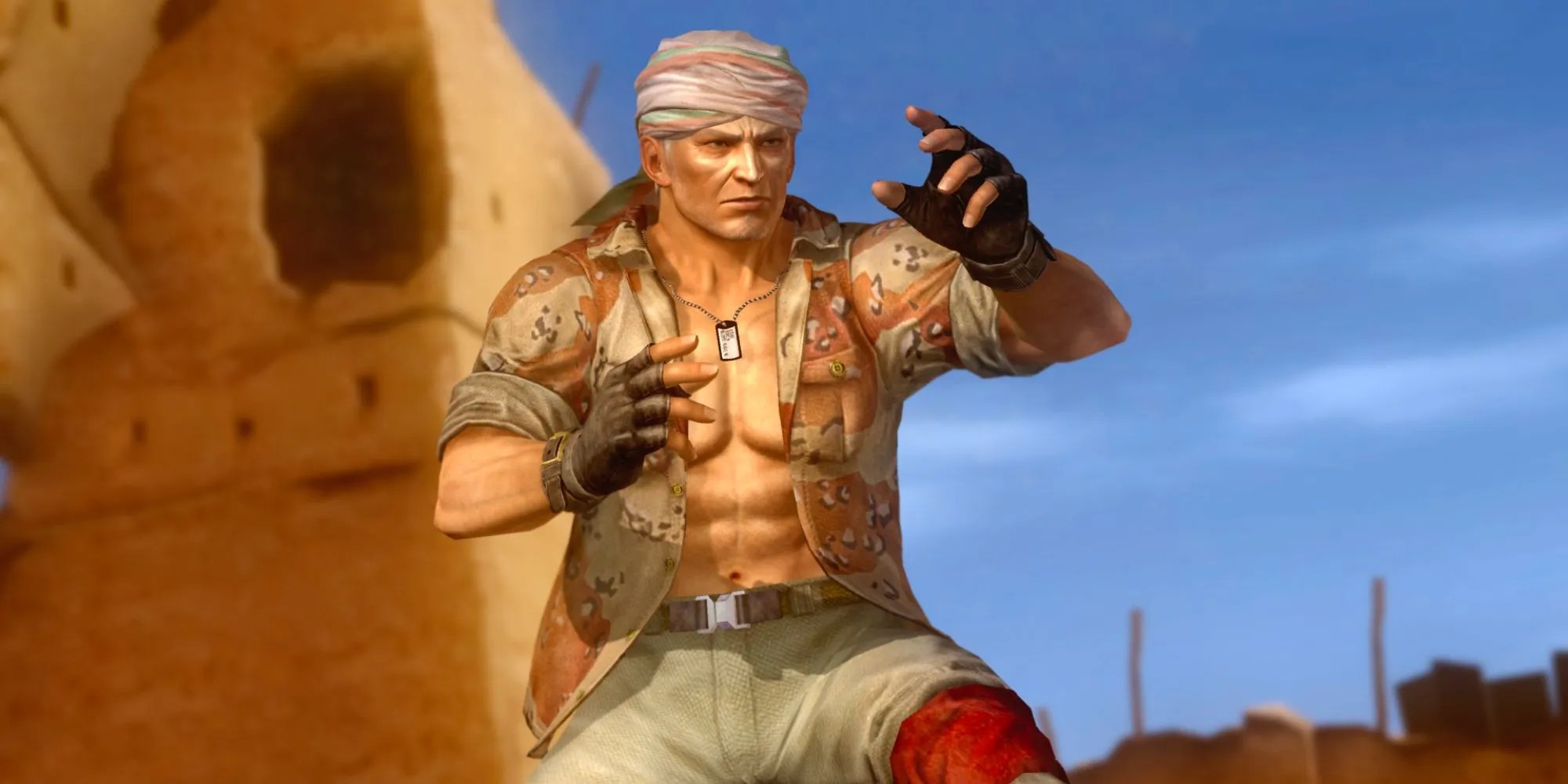 Leon in fight mode