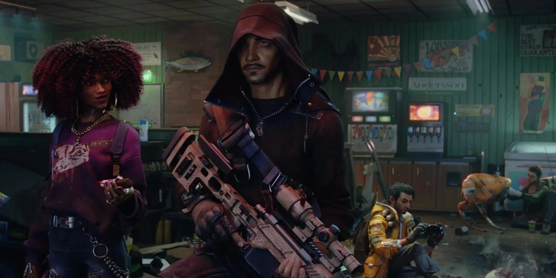 redfall characters open world robot companion skill