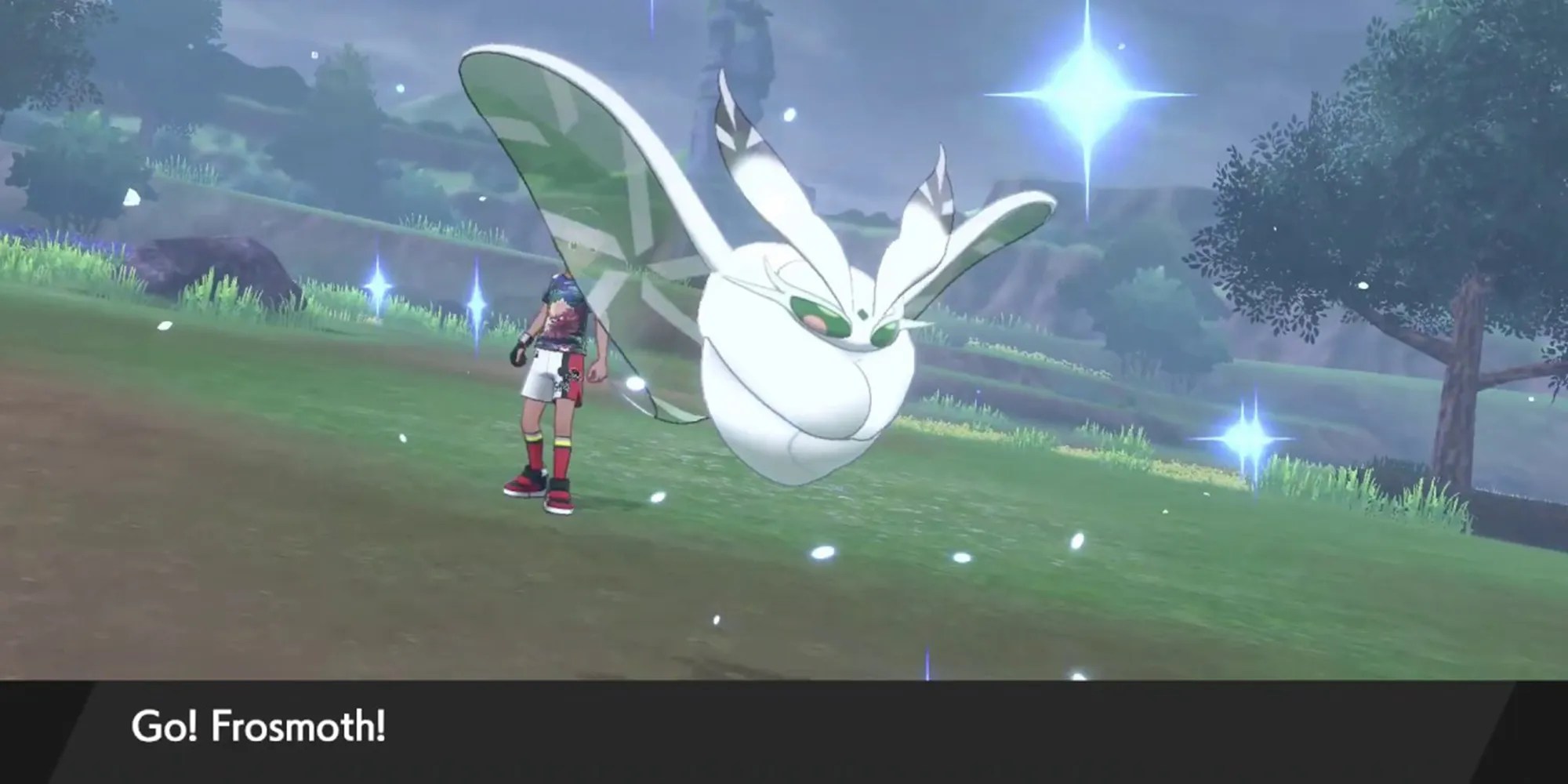Shiny Frosmoth In Pokemon Sword &amp; Shield