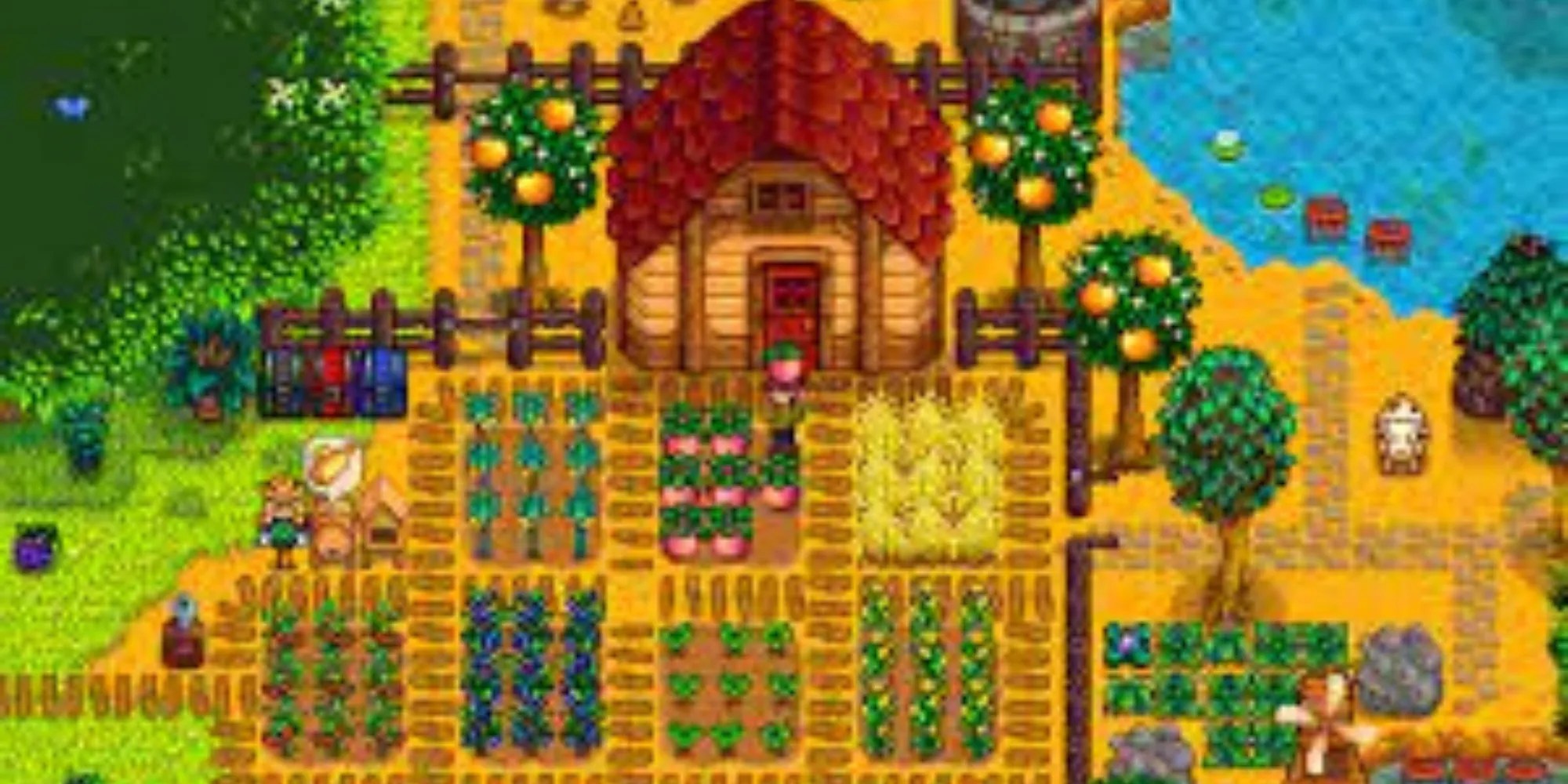 farm in Stardew Valley