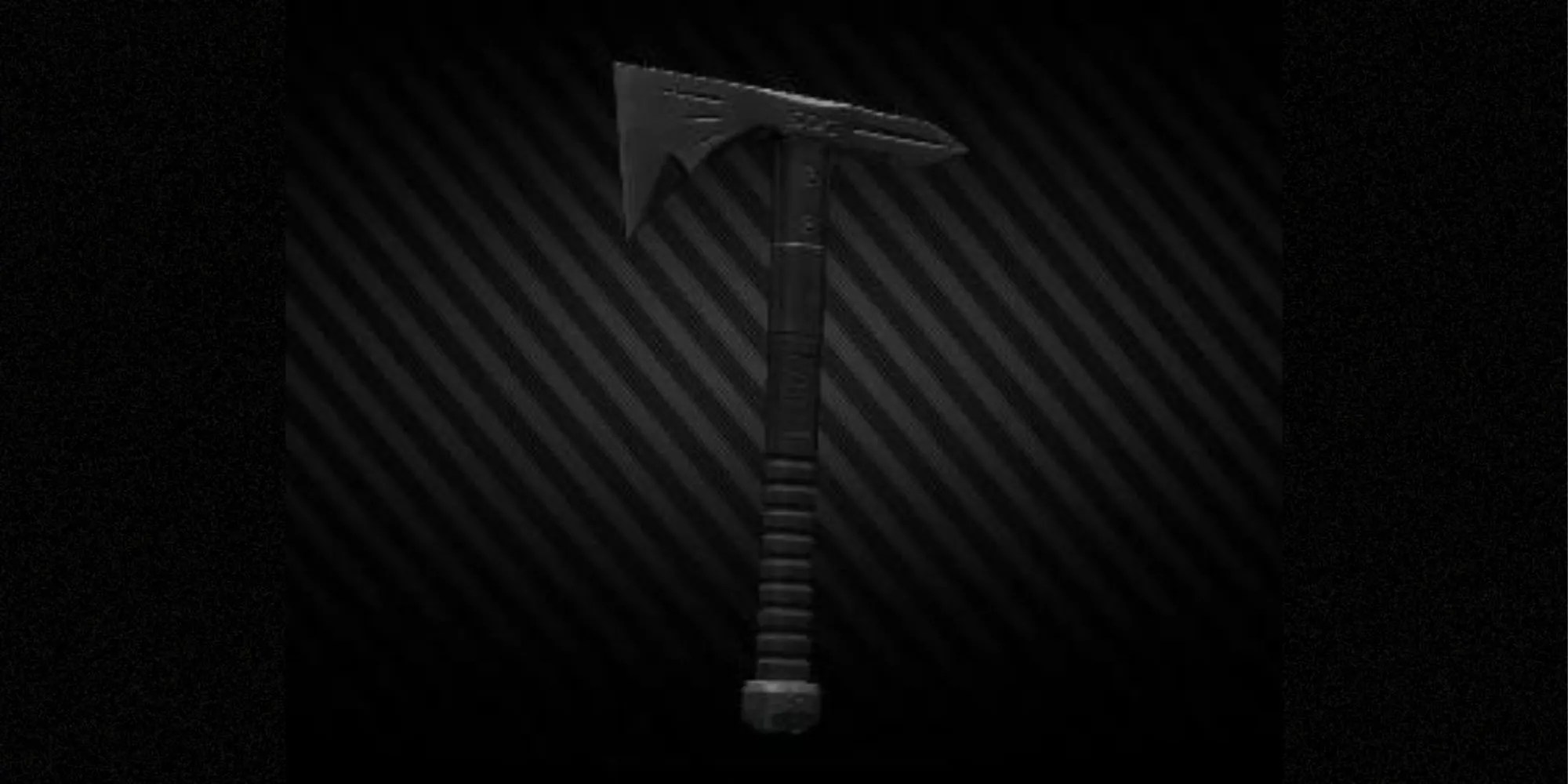 The SOG Voodoo Hawk Tactical Tomahawk on a diagonal striped background in Escape From Tarkov