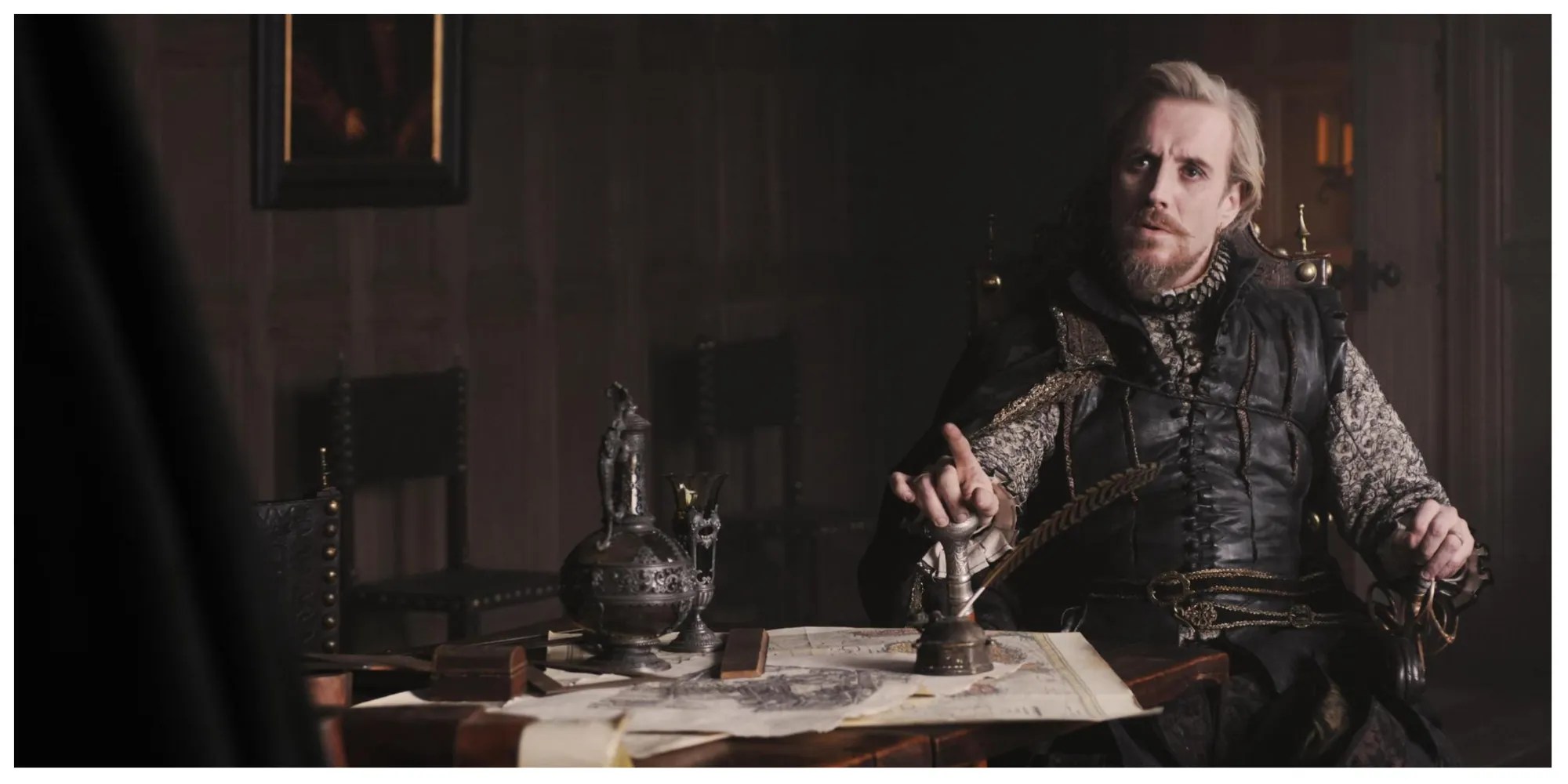 Rhys Ifans as Edward de Vere, the Earl of Oxford in Anonymous