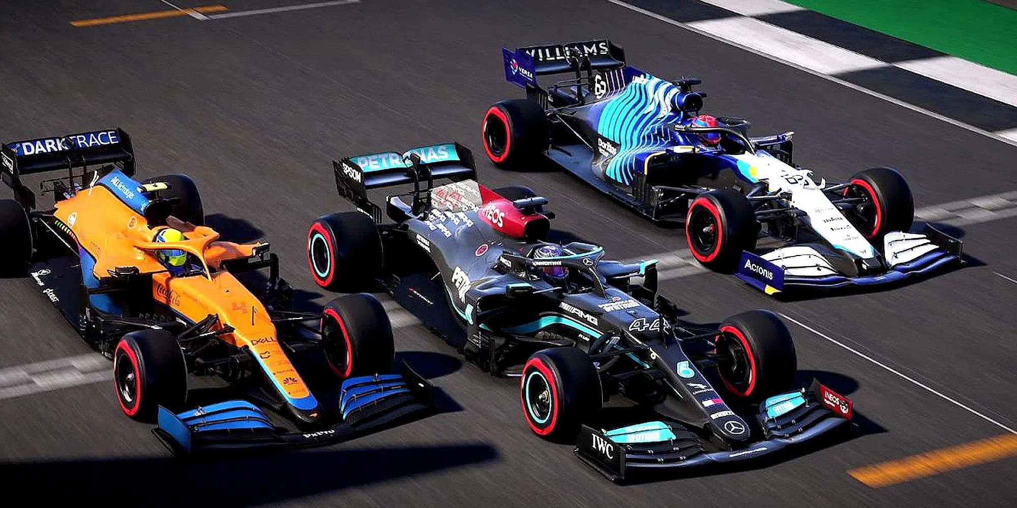 F1 Multiplayer Mercedes McLaren Williams