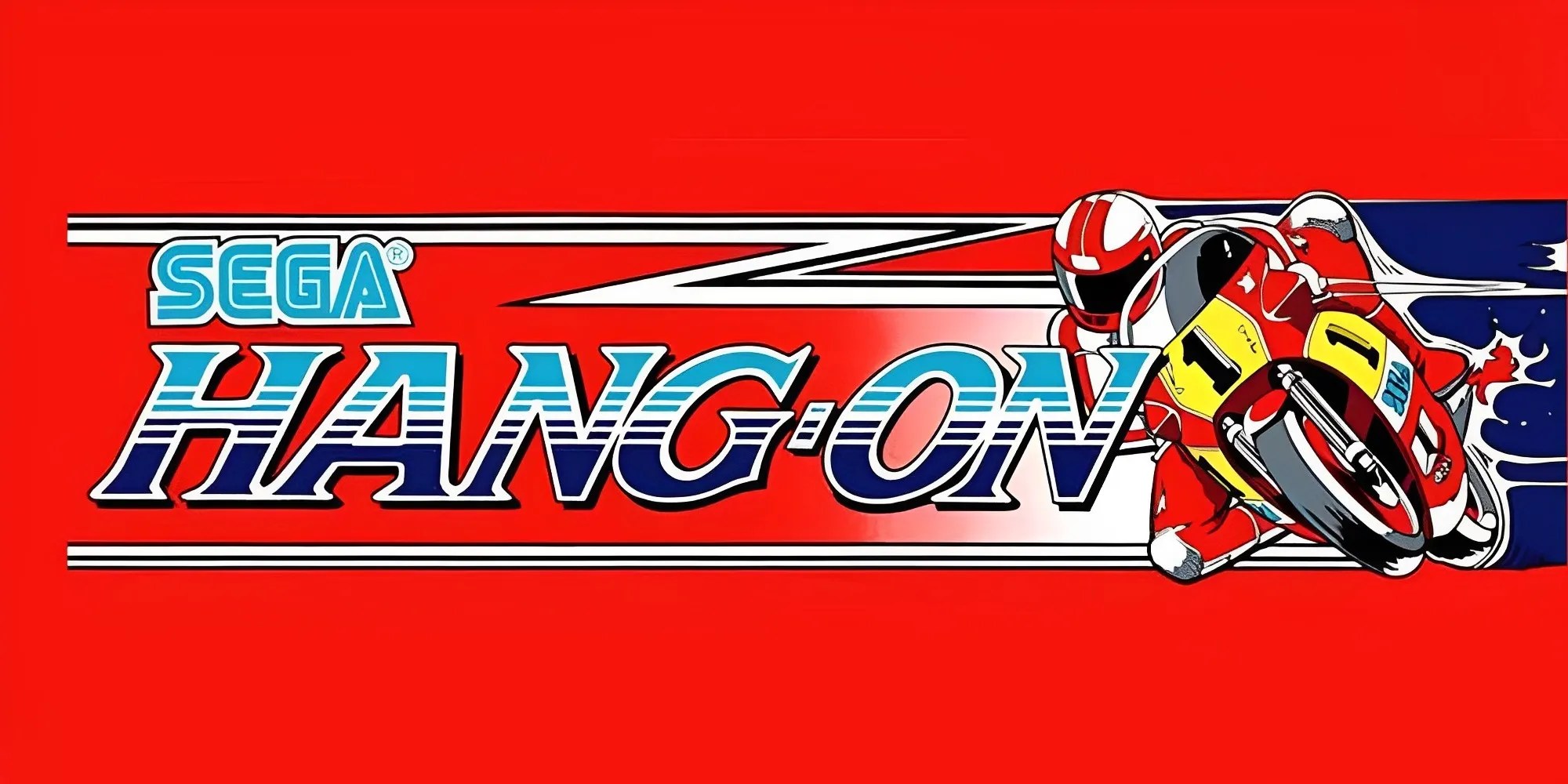 Hang-On arcade game logo