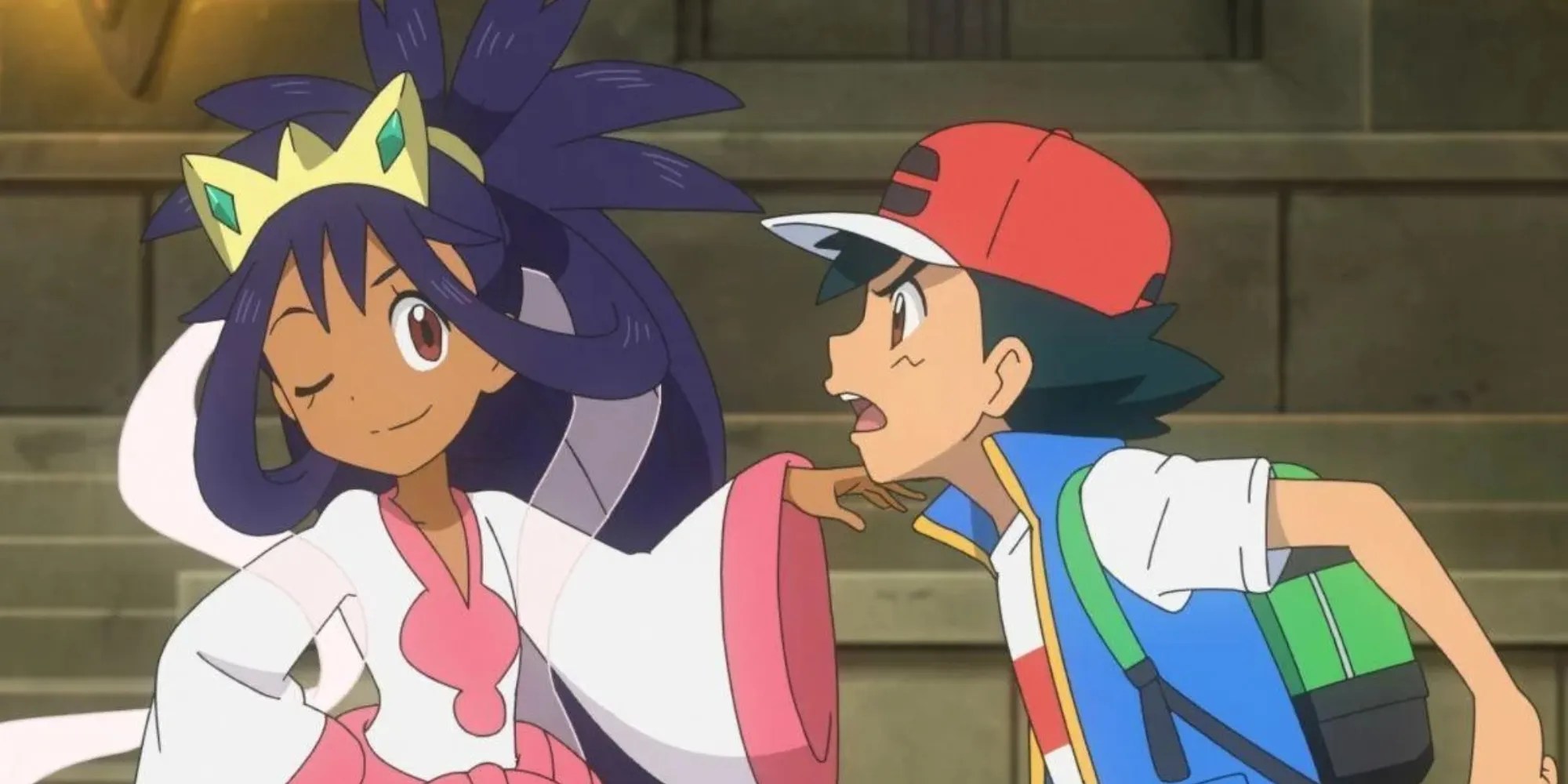 Iris making Ash angry
