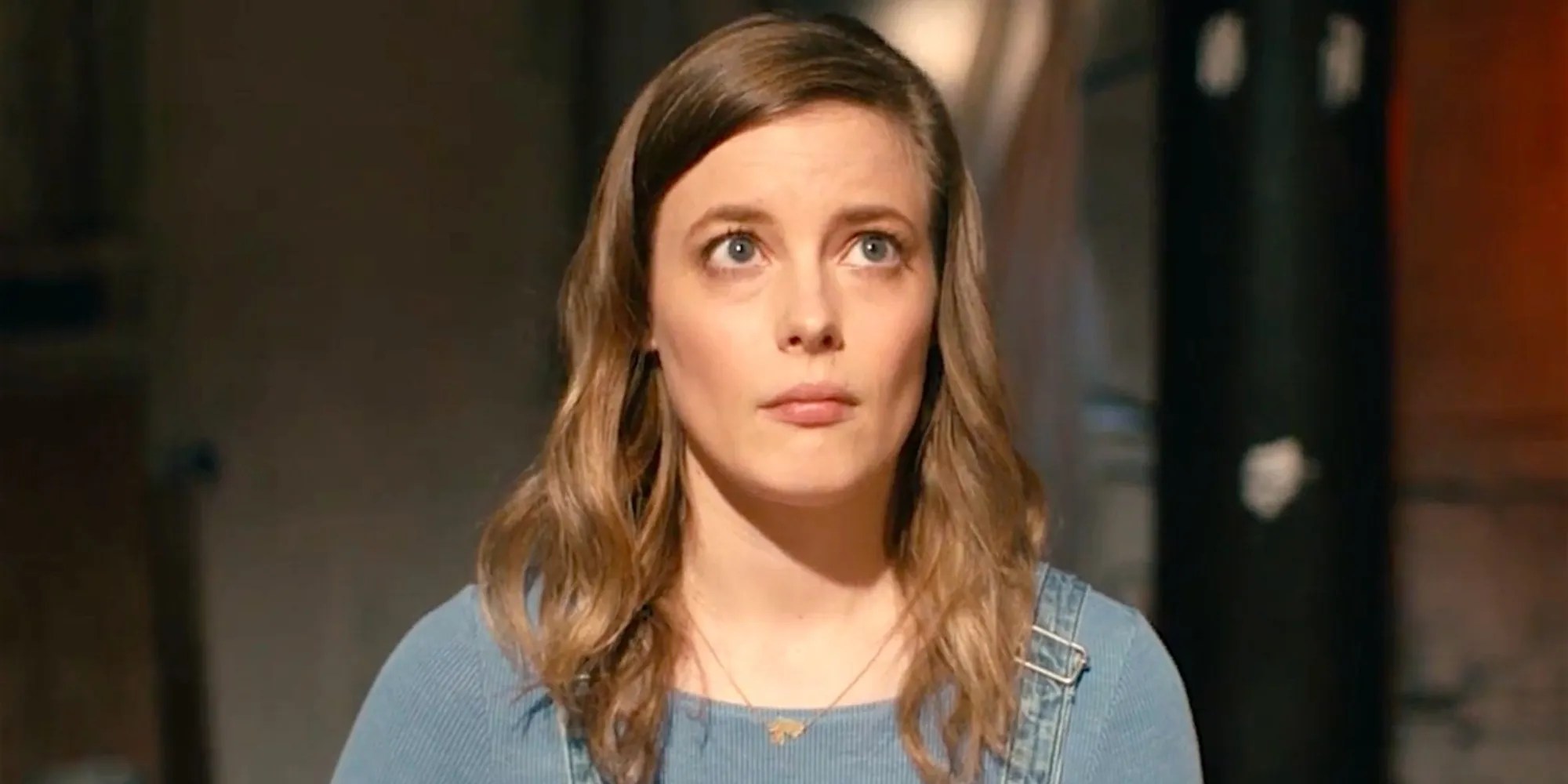 Gillian Jacobs on stage in Don&rsquo;t Think Twice