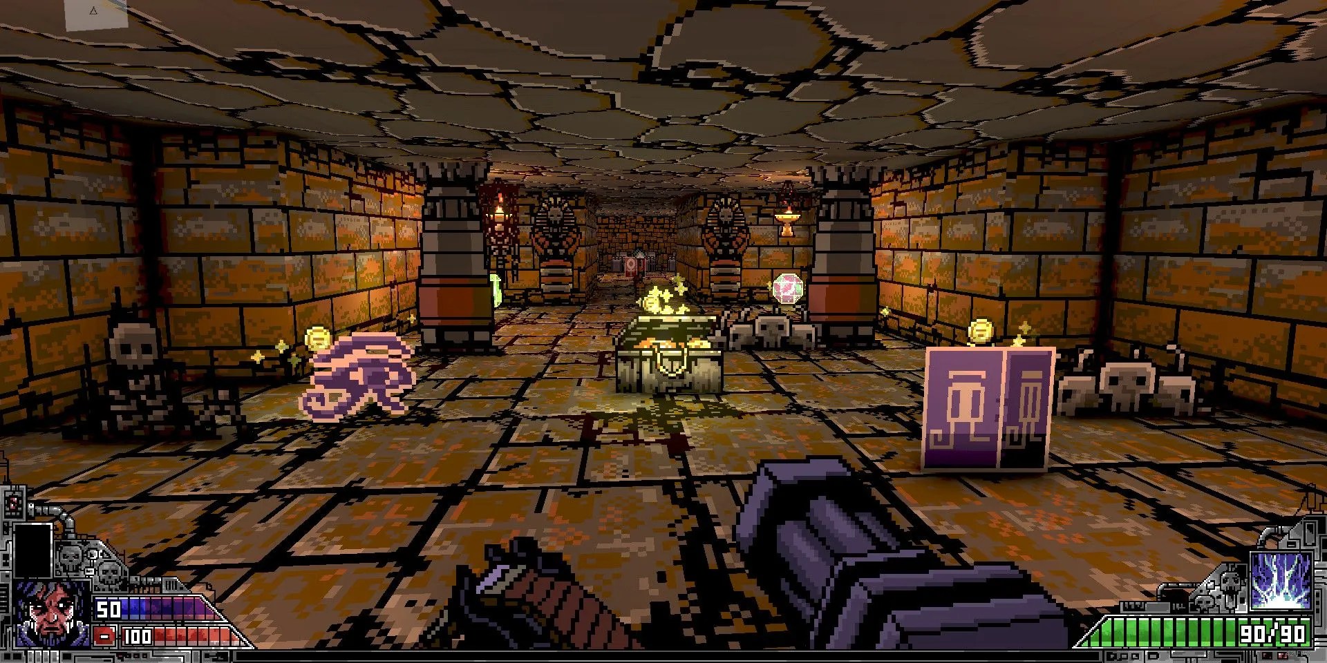 A screenshot from Project Warlock