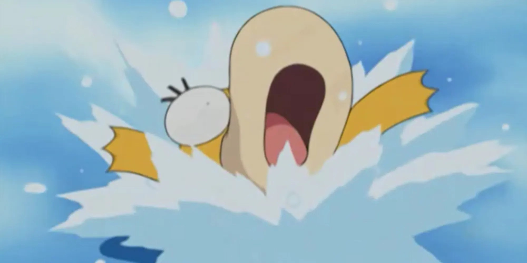 Misty&rsquo;s Psyduck drowning