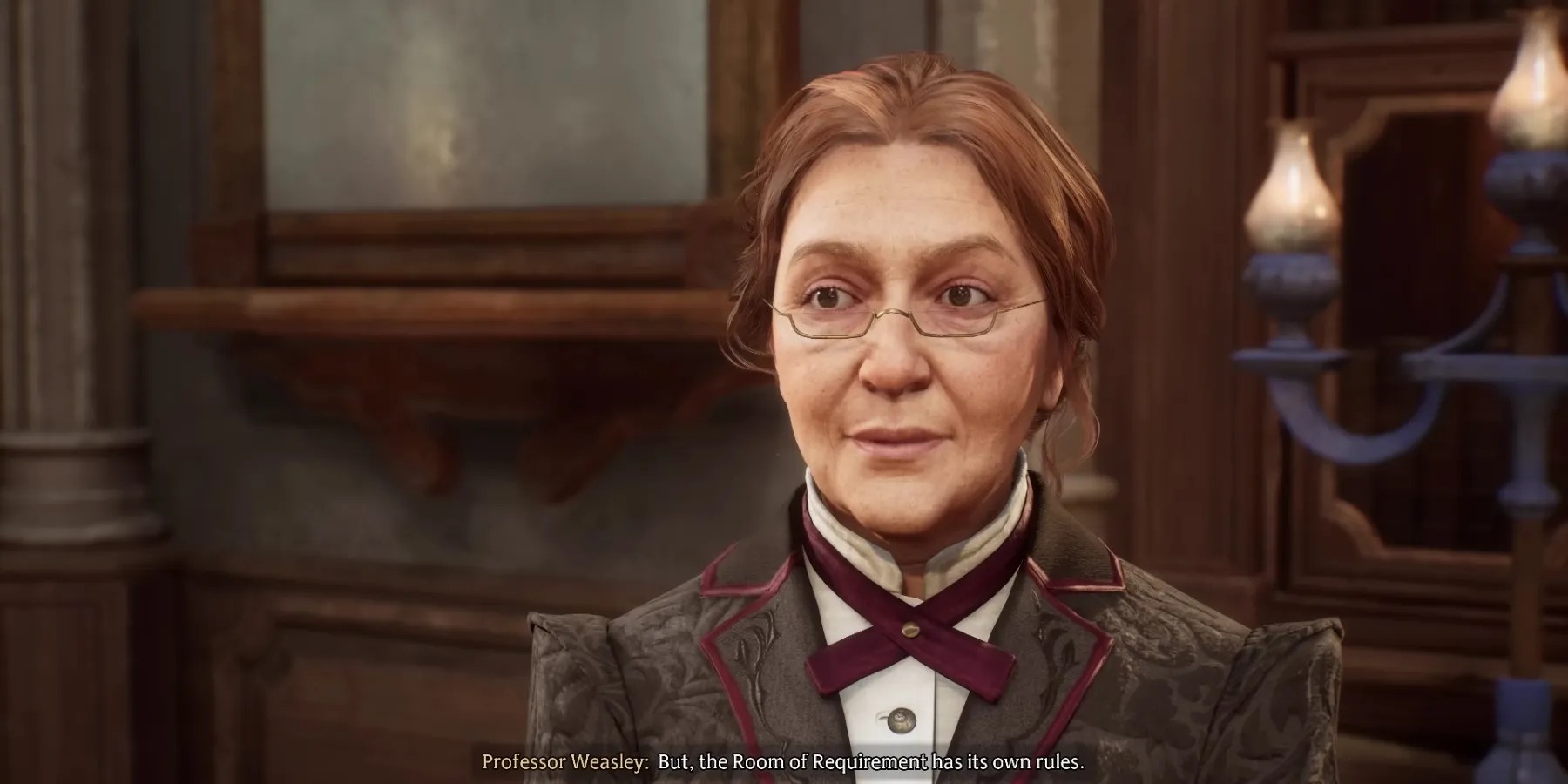 Professor Weasley in Hogwarts Legacy