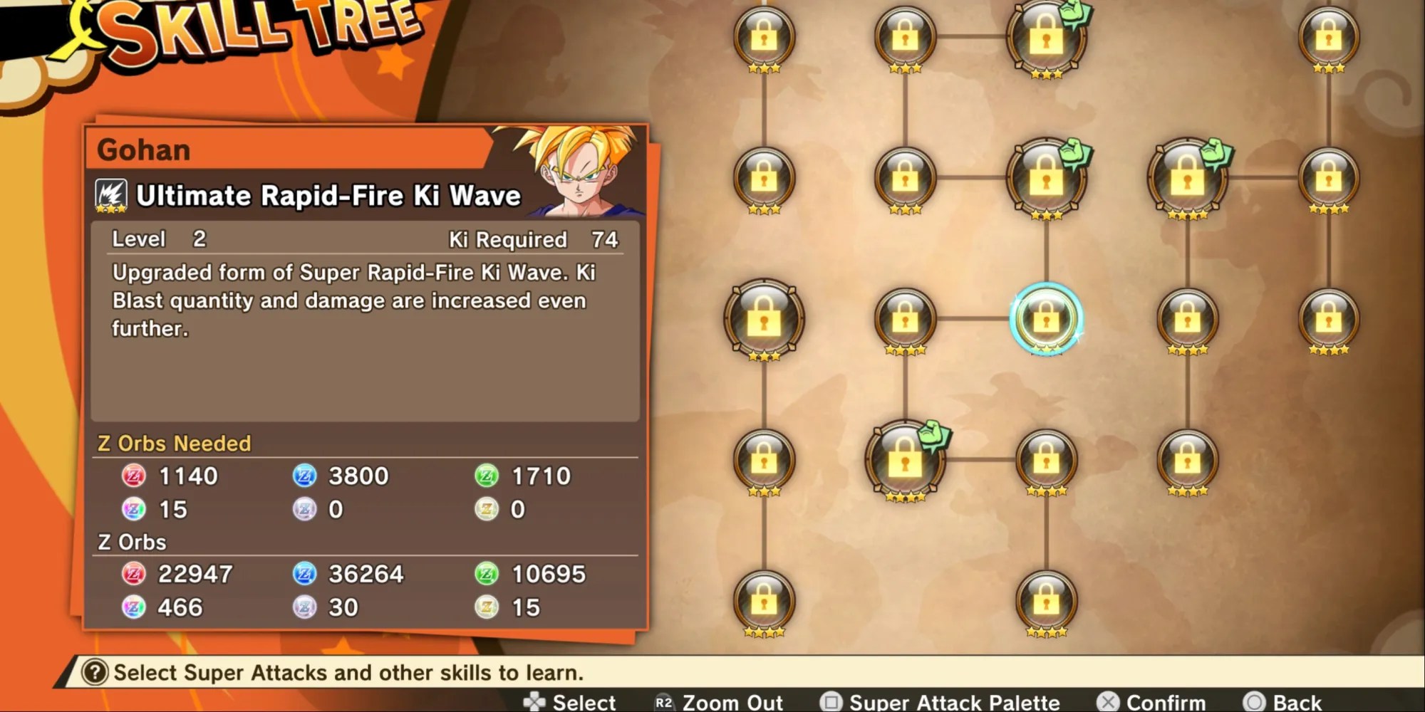 Dragon Ball Z Kakarot Ultimate Rapid-Fire Ki Wave Super Move