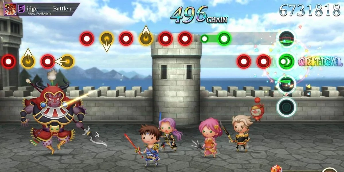 Gilgamesh using meteor blade