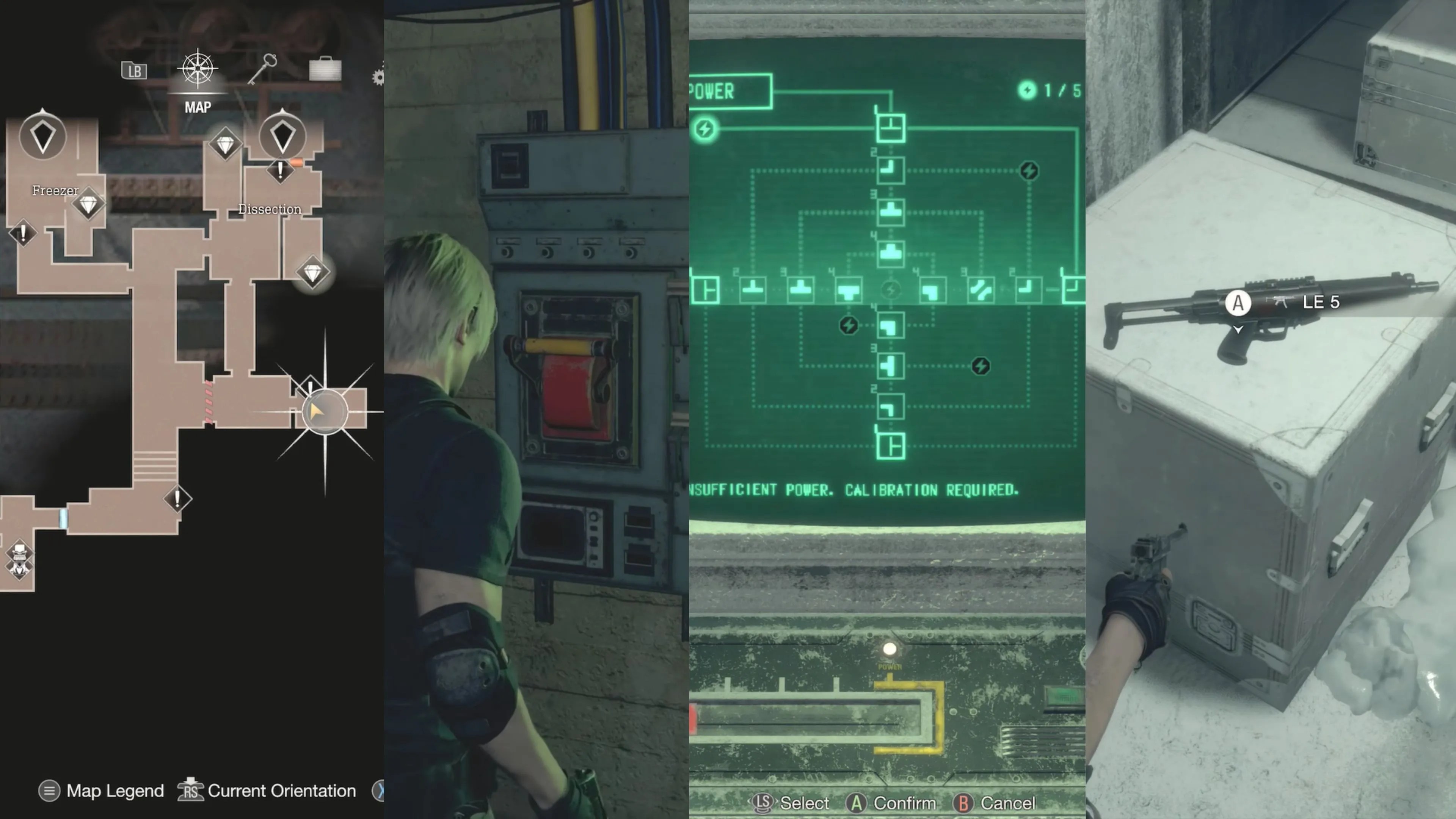image showing how to get the le 5 smg in the resident evil 4 remake.