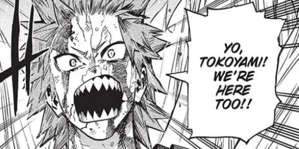 Kirishima my hero academia chapter 383