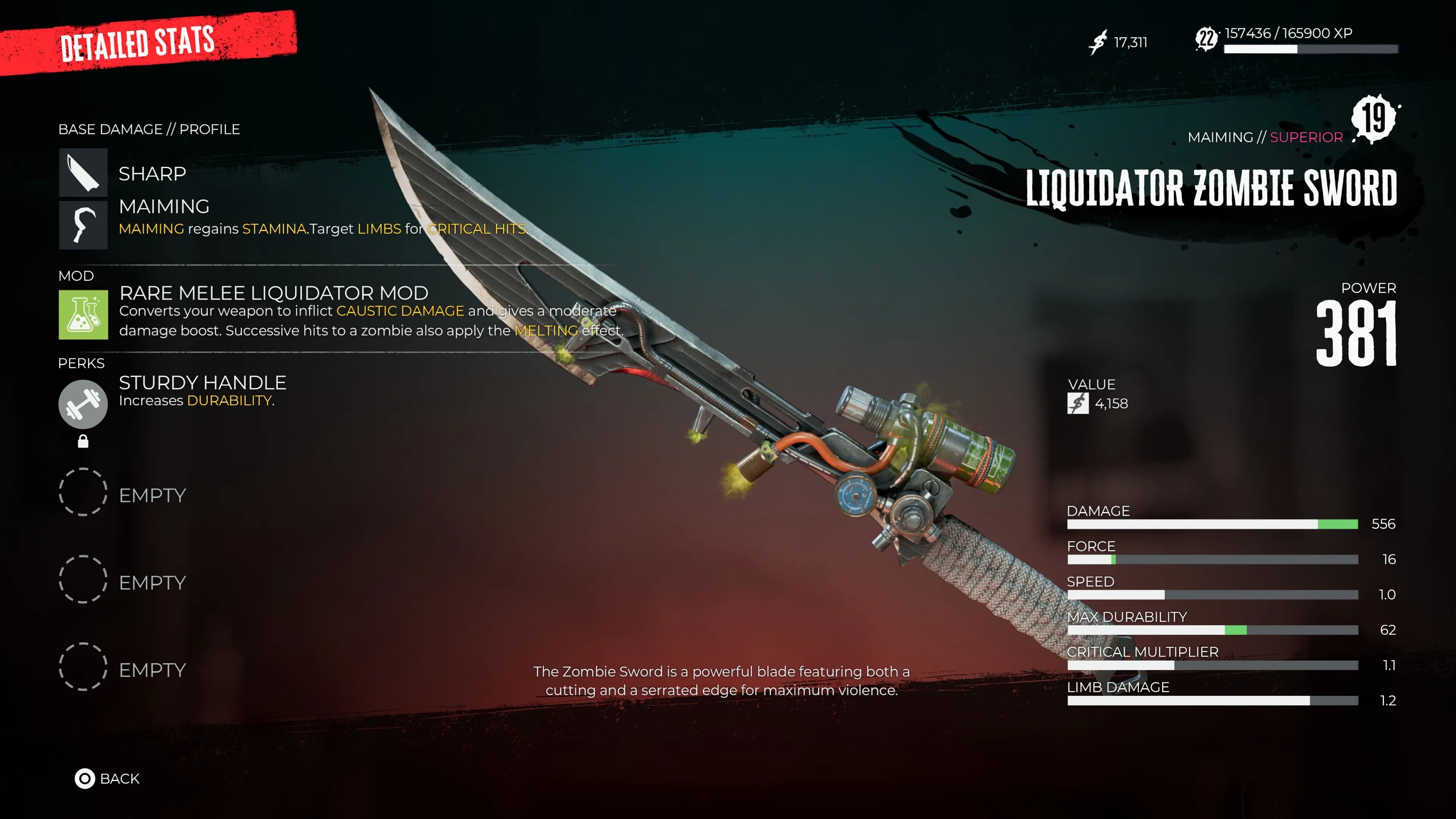 Dead Island 2 All Melee Weapon Stats Explained (2)