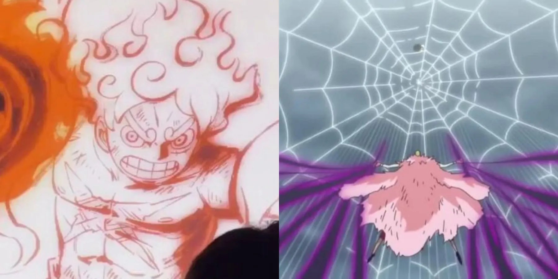 Gear 5 nika luffy doflamingo one piece