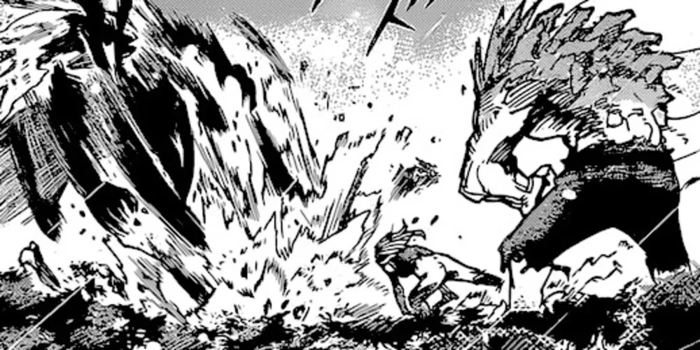 Gigantomachia My hero academia chapter 384