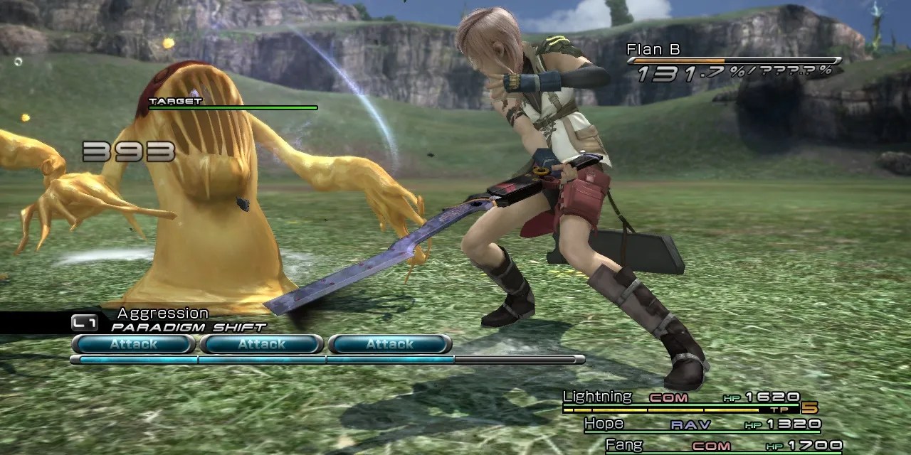 Lightning in Final Fantasy 13