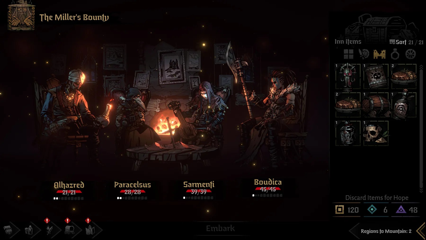 darkest dungeon 2 altar of hope tips