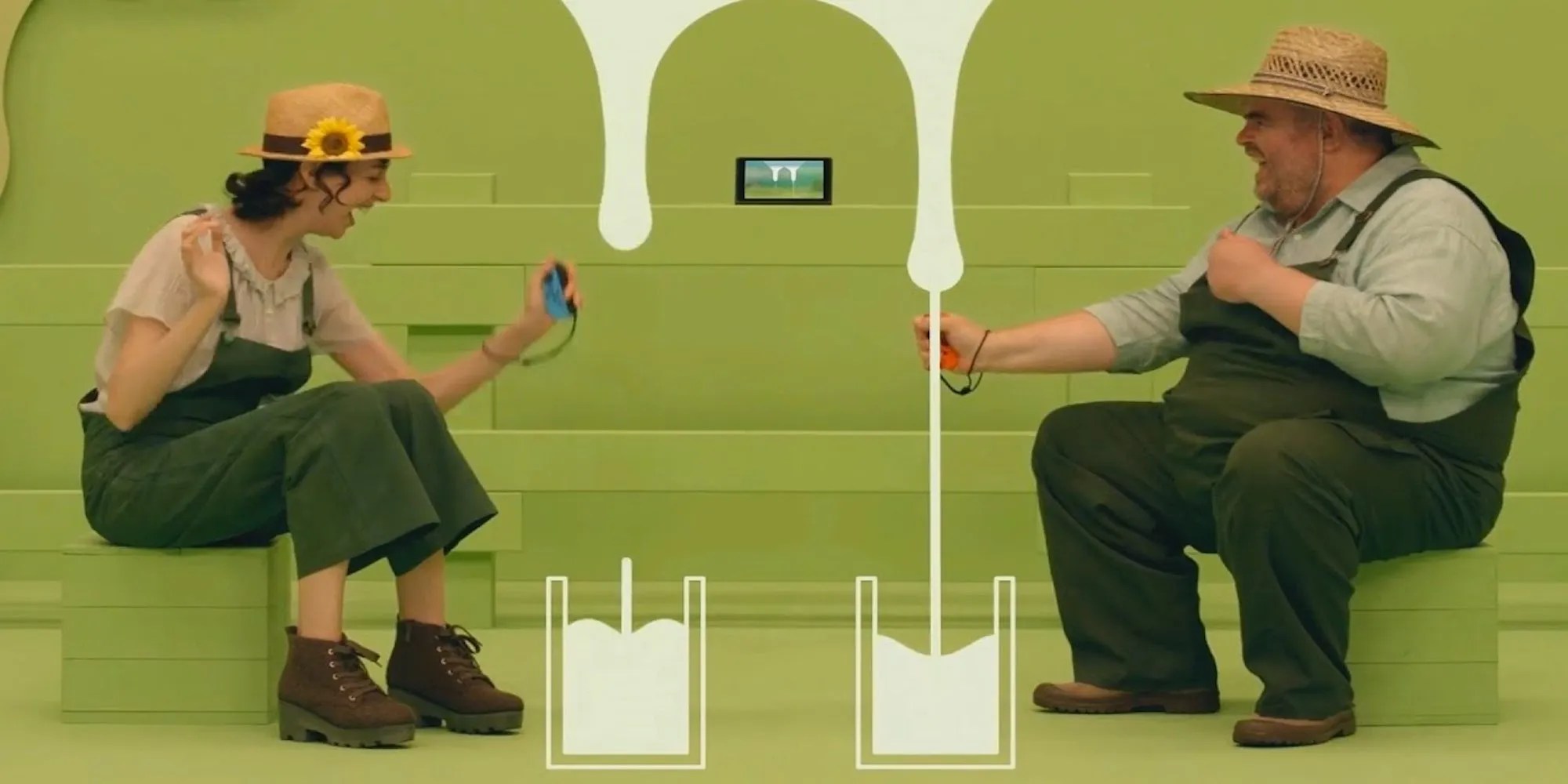 Milking cows in 1-2-Switch