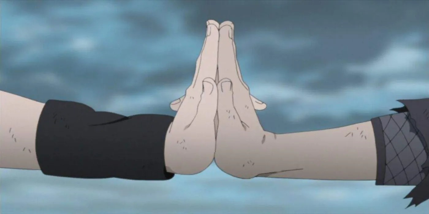 Naruto and Sasuke Cast Jutsu