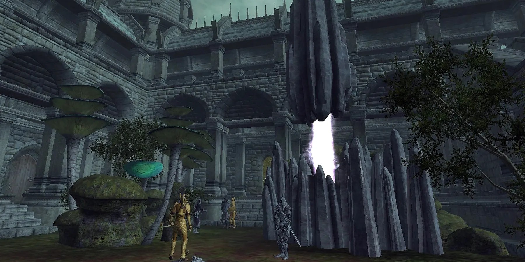 Shivering Isles Order attacking the palace
