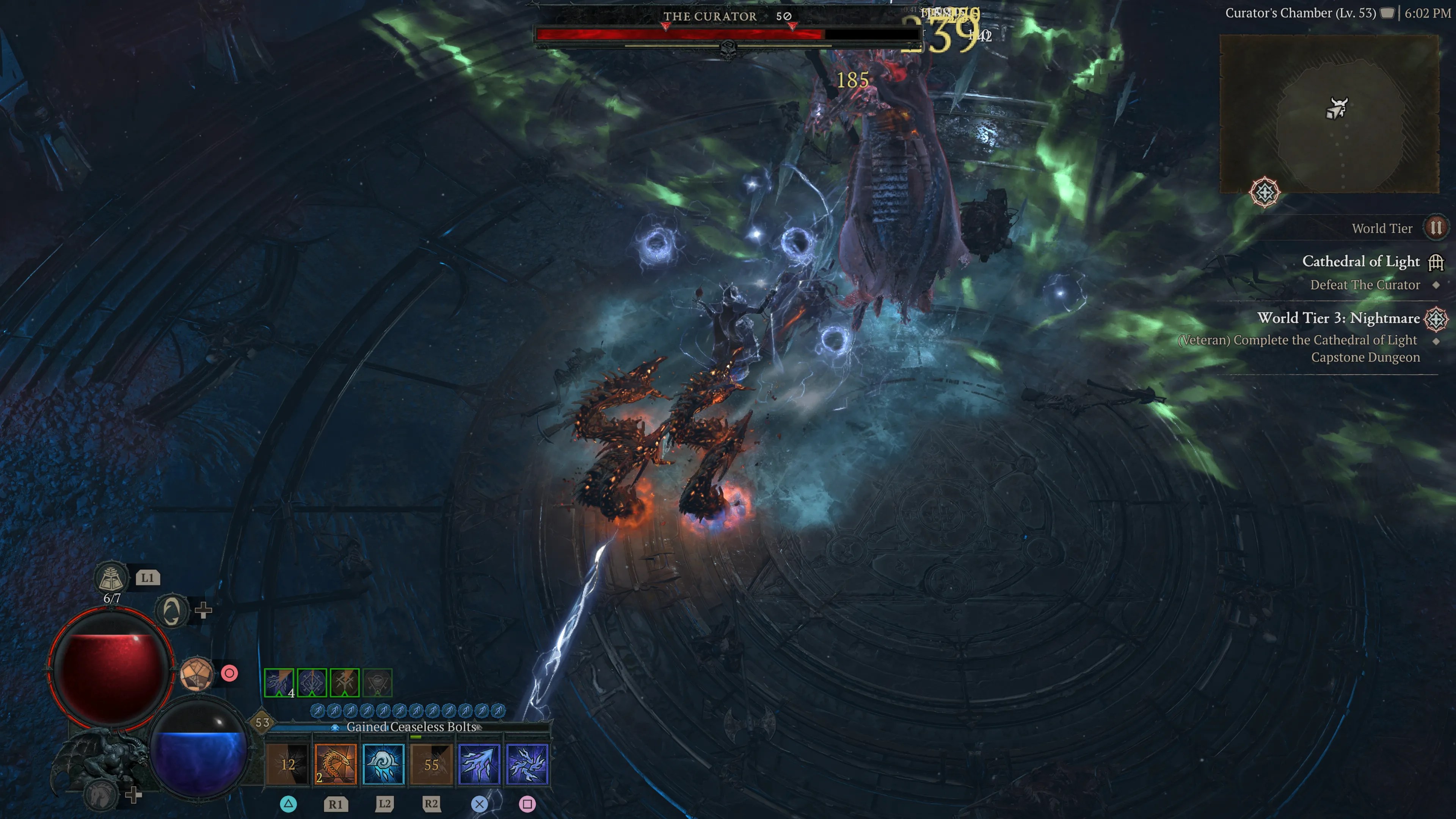 Cathedral of Light Capstone Dungeon The Curator