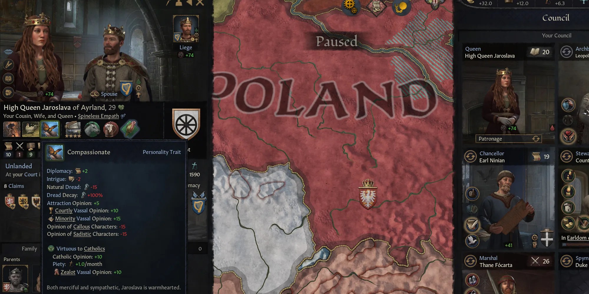 CK3 Worst Traits Compassionate
